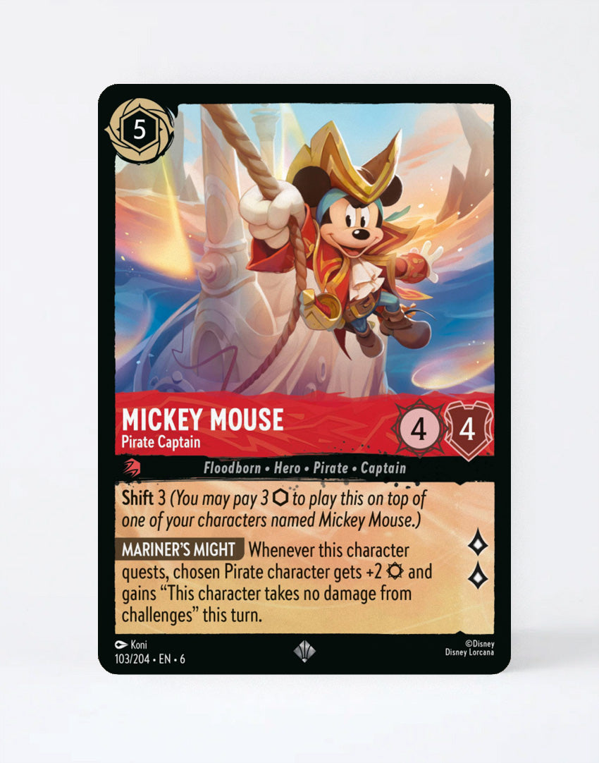 Mickey Mouse - Pirate Captain