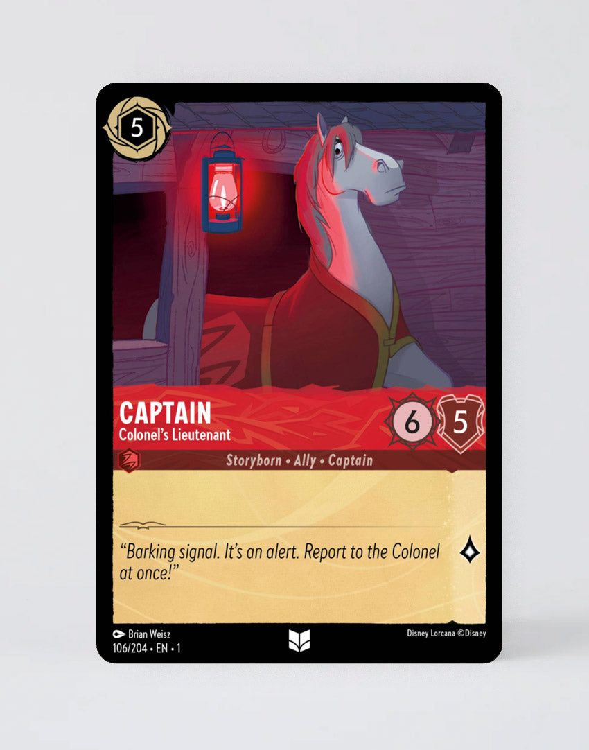 Captain - Colonel's Lieutenant