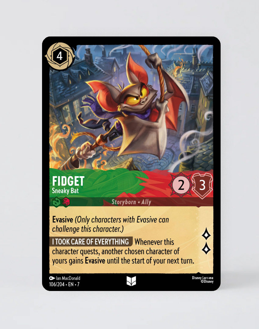Fidget - Sneaky Bat - FOIL