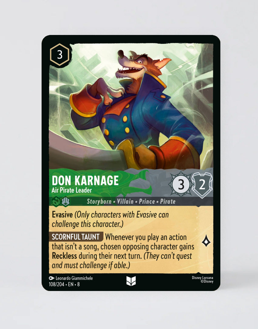 Don Karnage - Air Pirate Leader