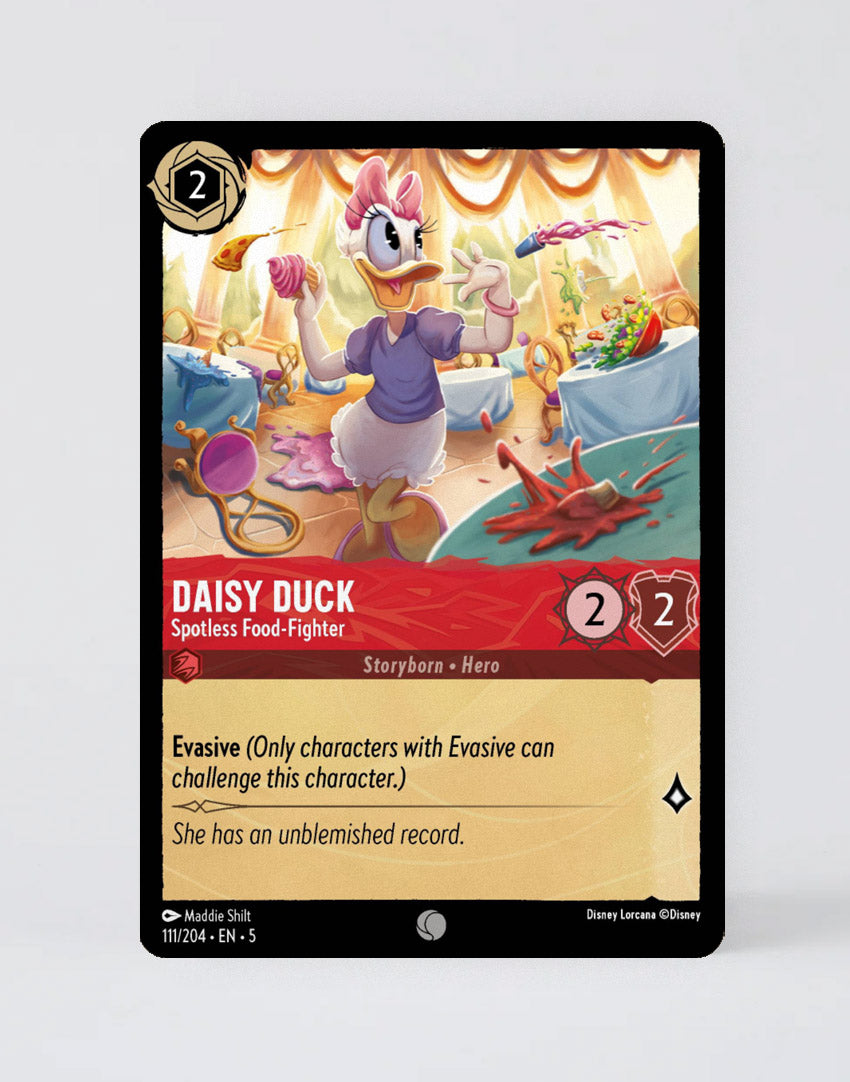 Daisy Duck - Spotless Food-Fighter