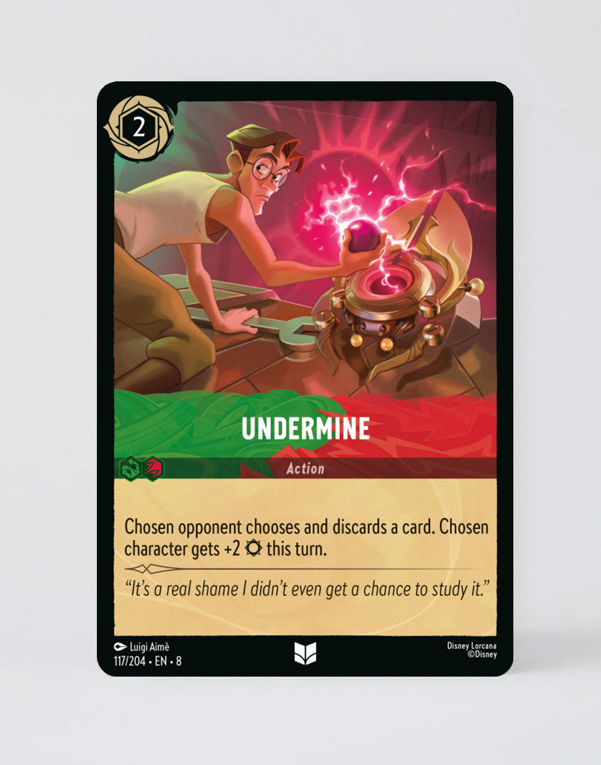 Undermine