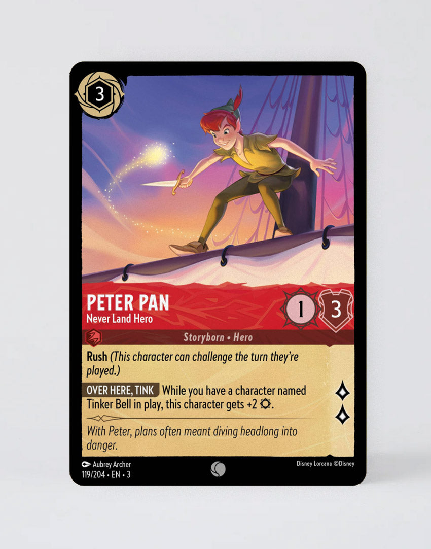 Peter Pan - Never Land Hero - FOIL