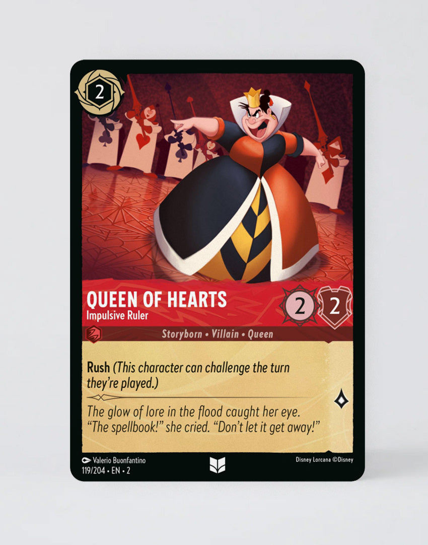 Queen of Hearts - Impulsive Ruler