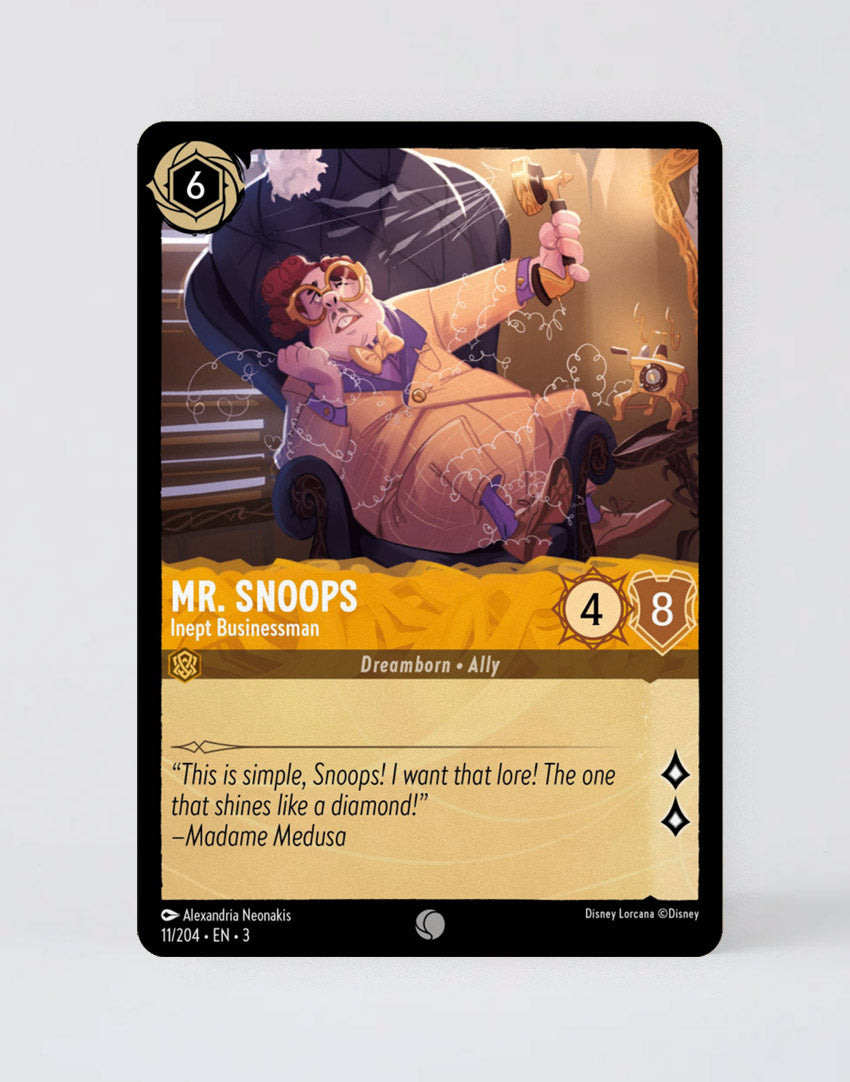 Mr. Snoops - Inept Businessman