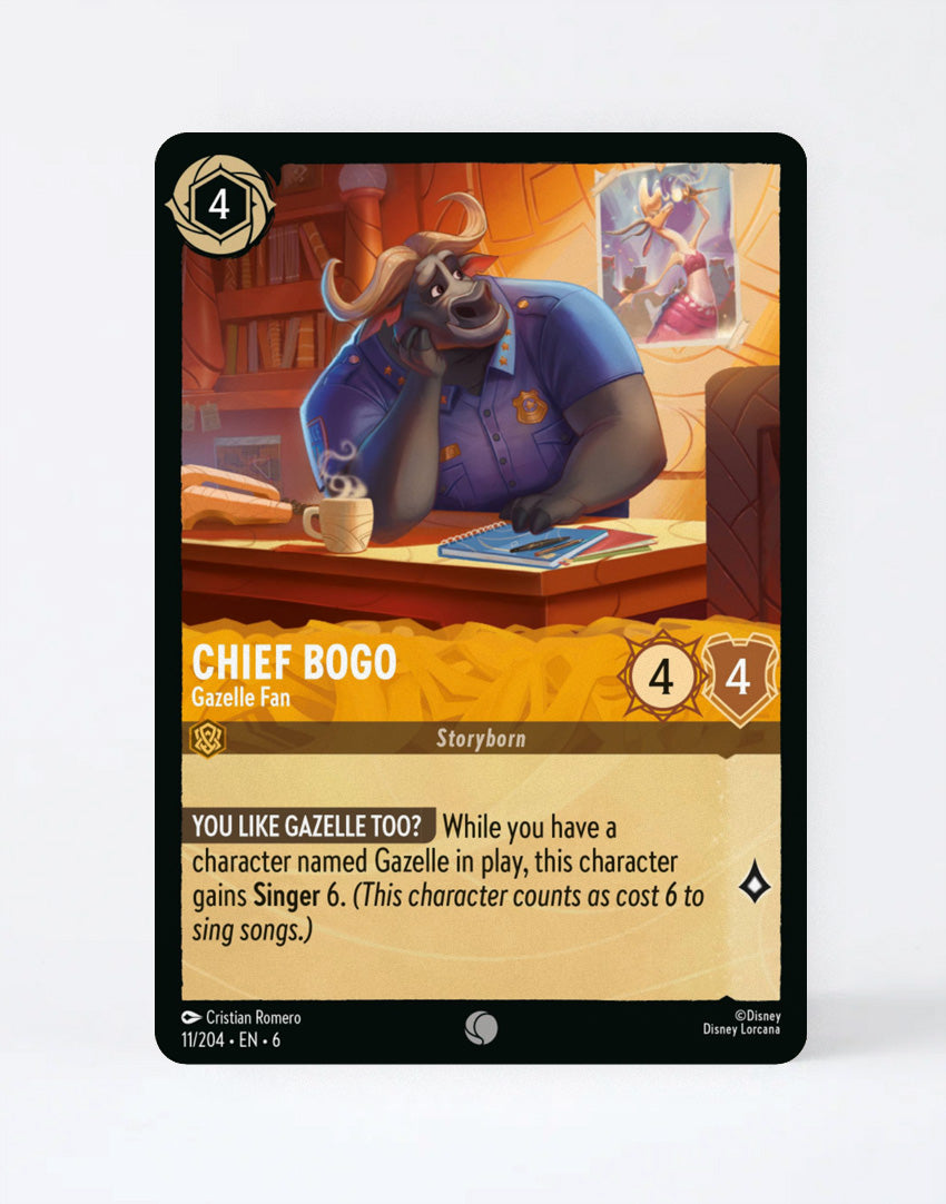 Chief Bogo - Gazelle Fan