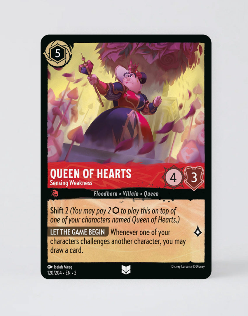 Queen of Hearts - Sensing Weakness