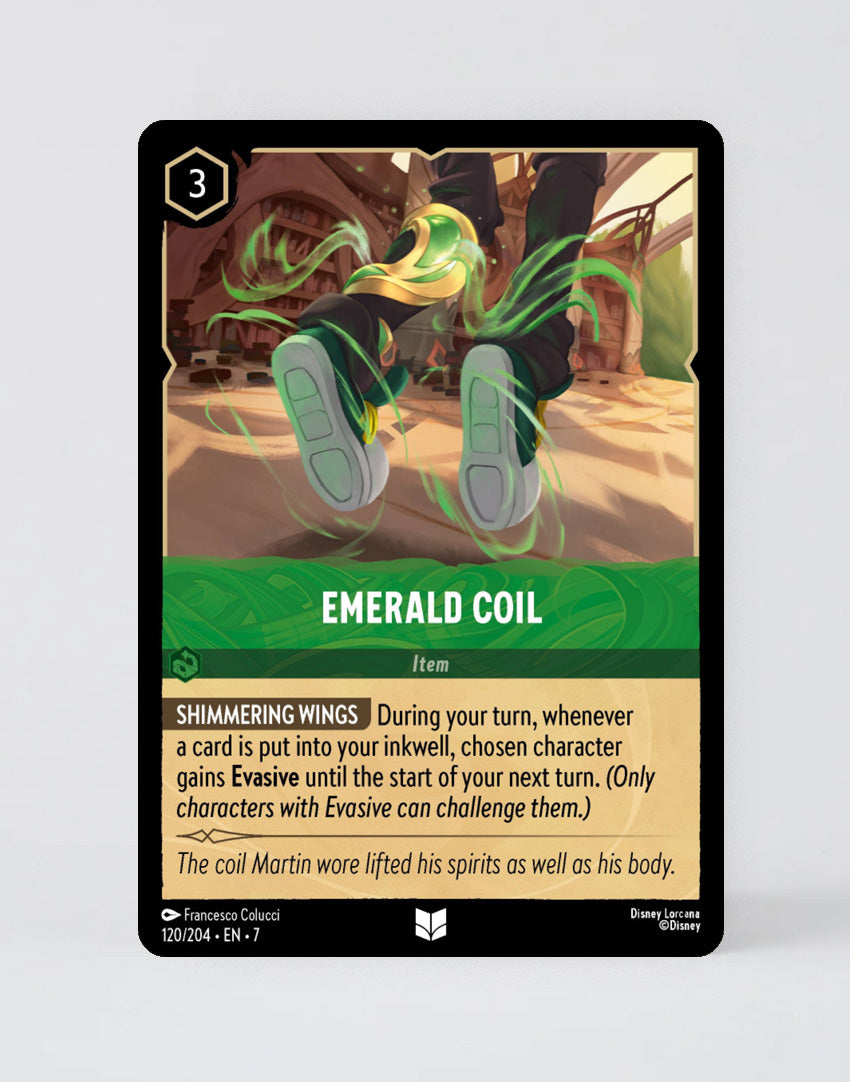 Emerald Coil - FOIL
