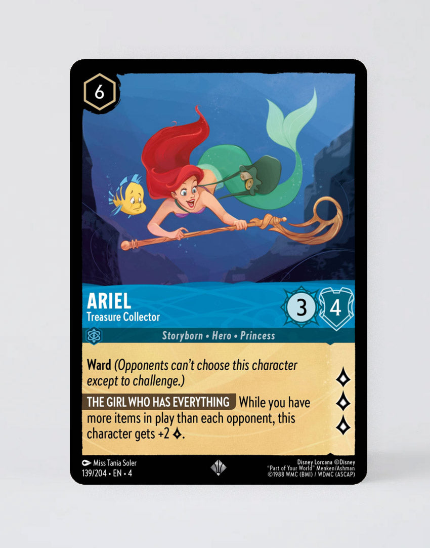 Ariel - Treasure Collector - FOIL