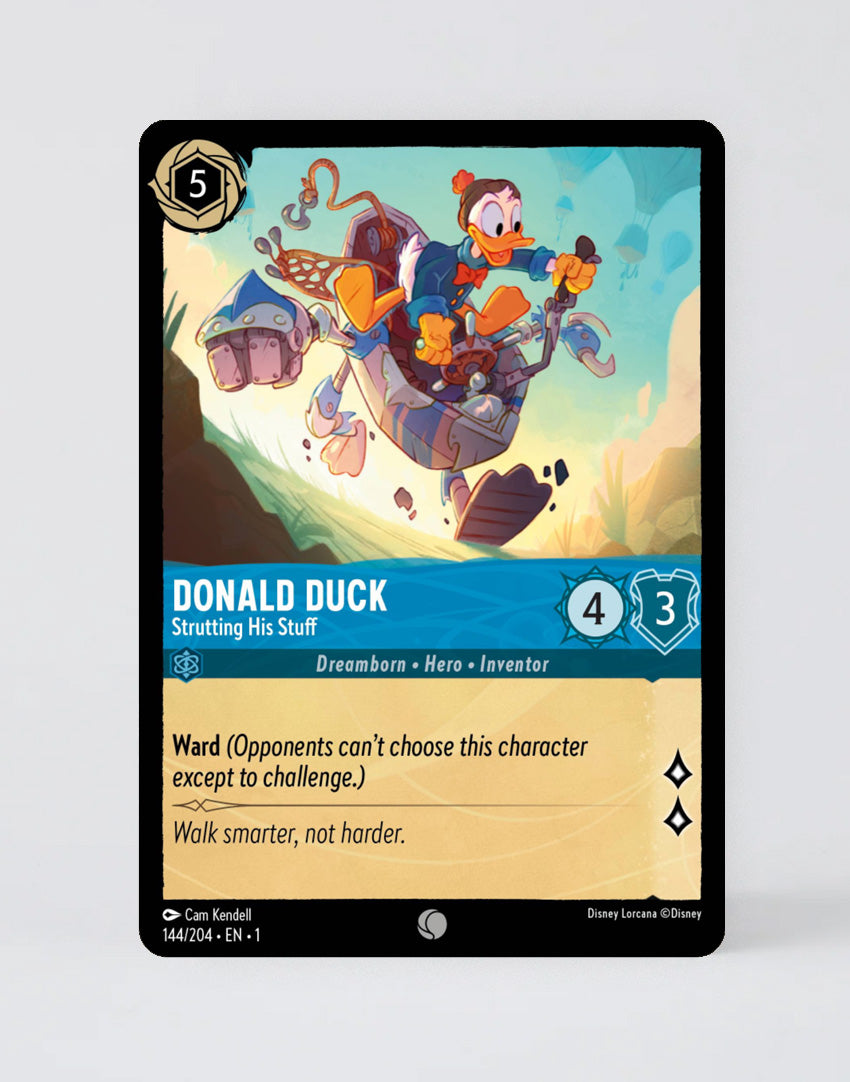 Donald Duck - Strutting His Stuff