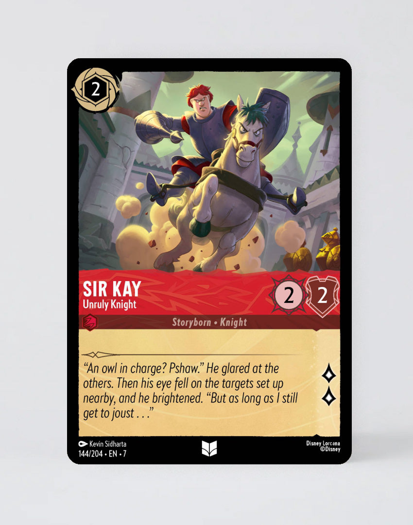 Sir Kay - Unruly Knight - FOIL