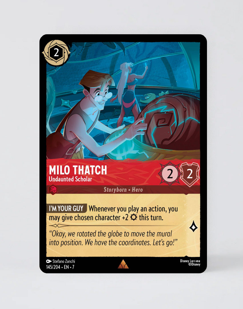 Milo Thatch - Undaunted Scholar - FOIL