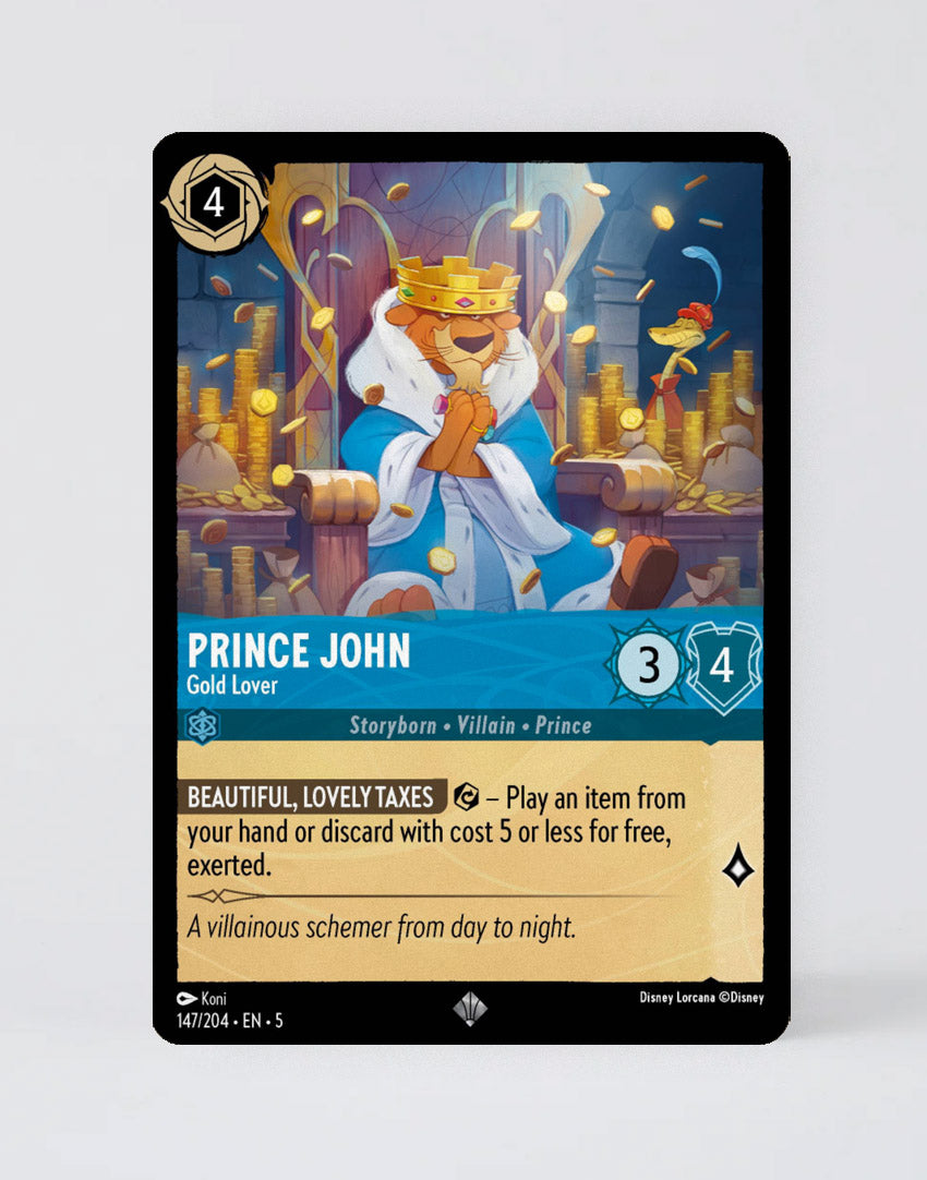 Prince John - Gold Lover