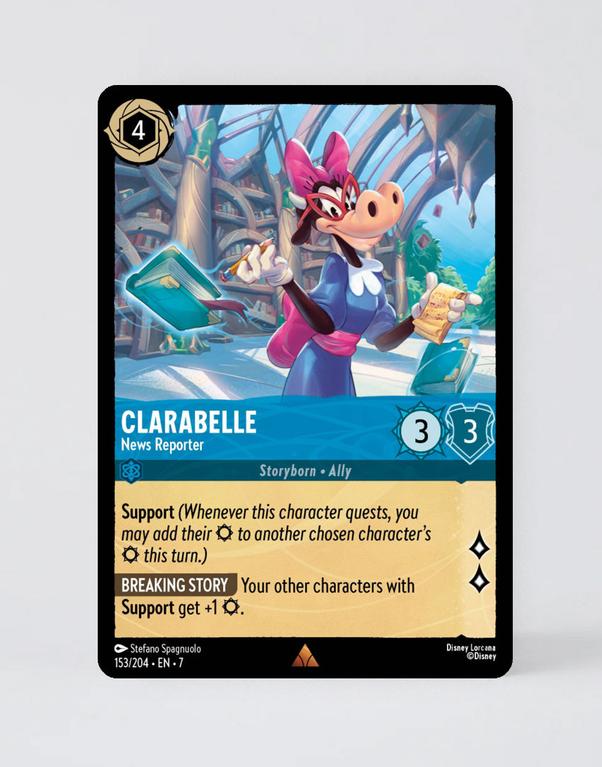 Clarabelle - News Reporter - FOIL