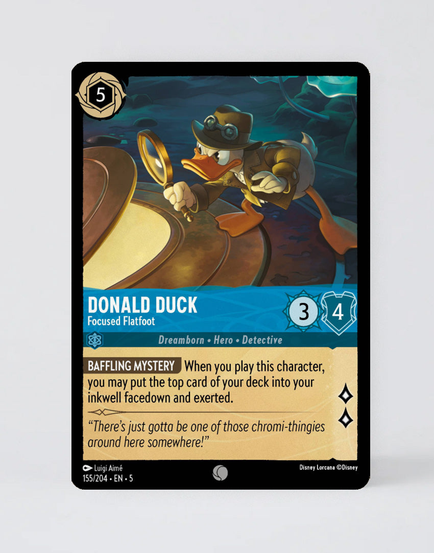 Donald Duck - Focused Flatfoot