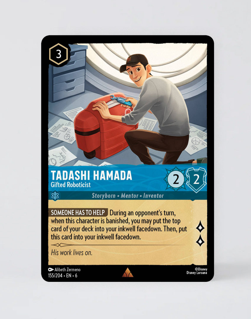 Tadashi Hamada - Gifted Roboticist - FOIL