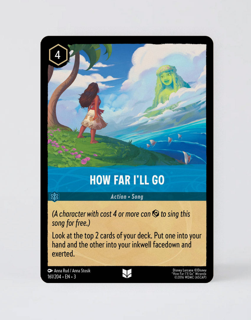 How Far I'll Go - FOIL