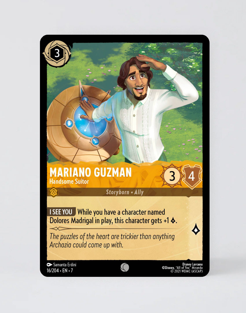 Mariano Guzman - Handsome Suitor - FOIL