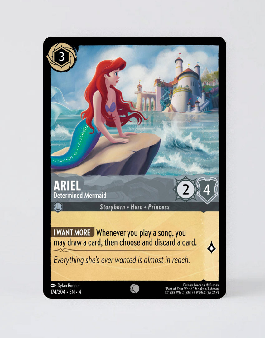 Ariel - Determined Mermaid - FOIL