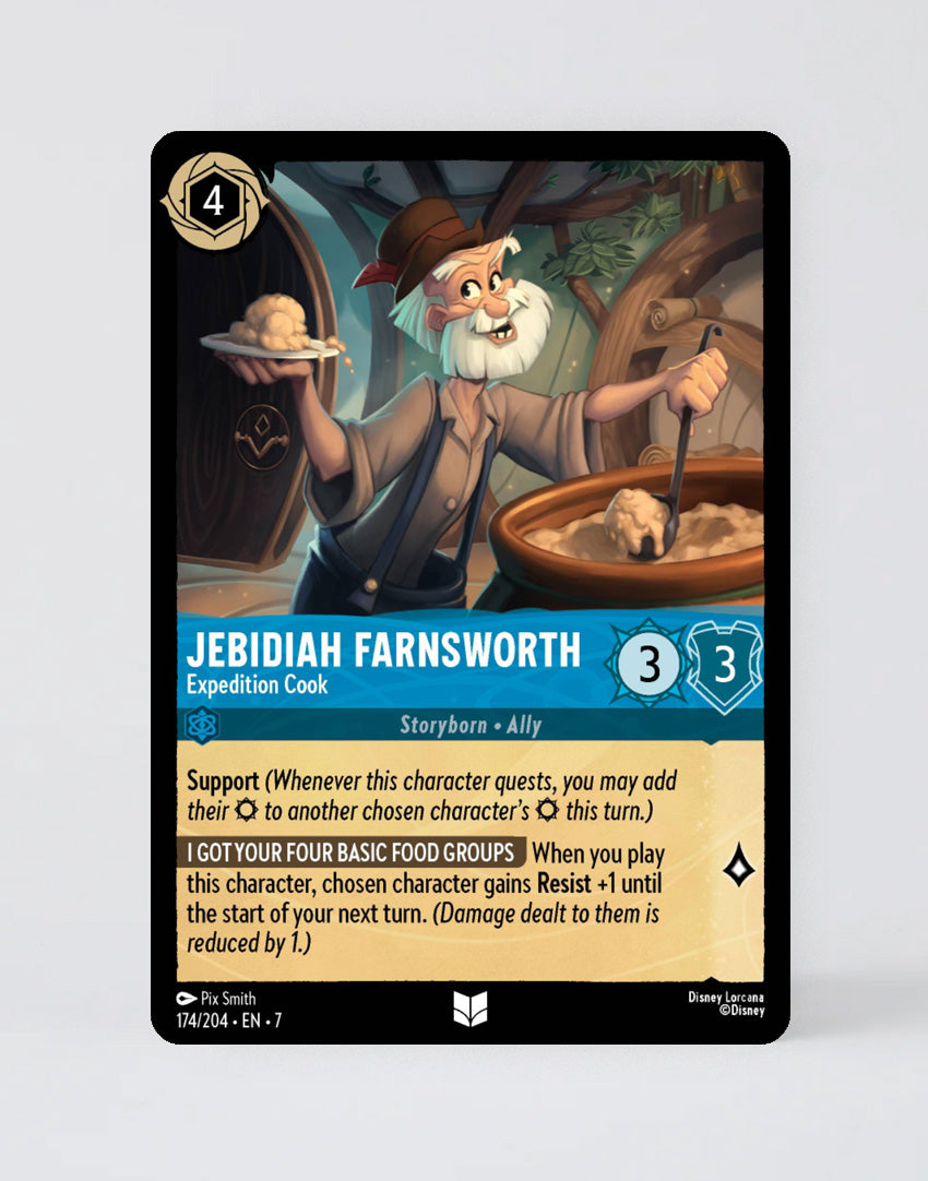Jebidiah Farnsworth - Expedition Cook - FOIL