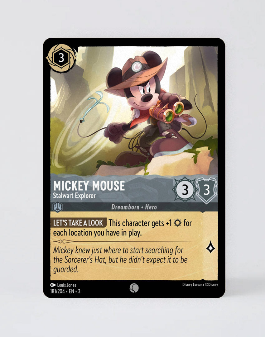 Mickey Mouse - Stalwart Explorer