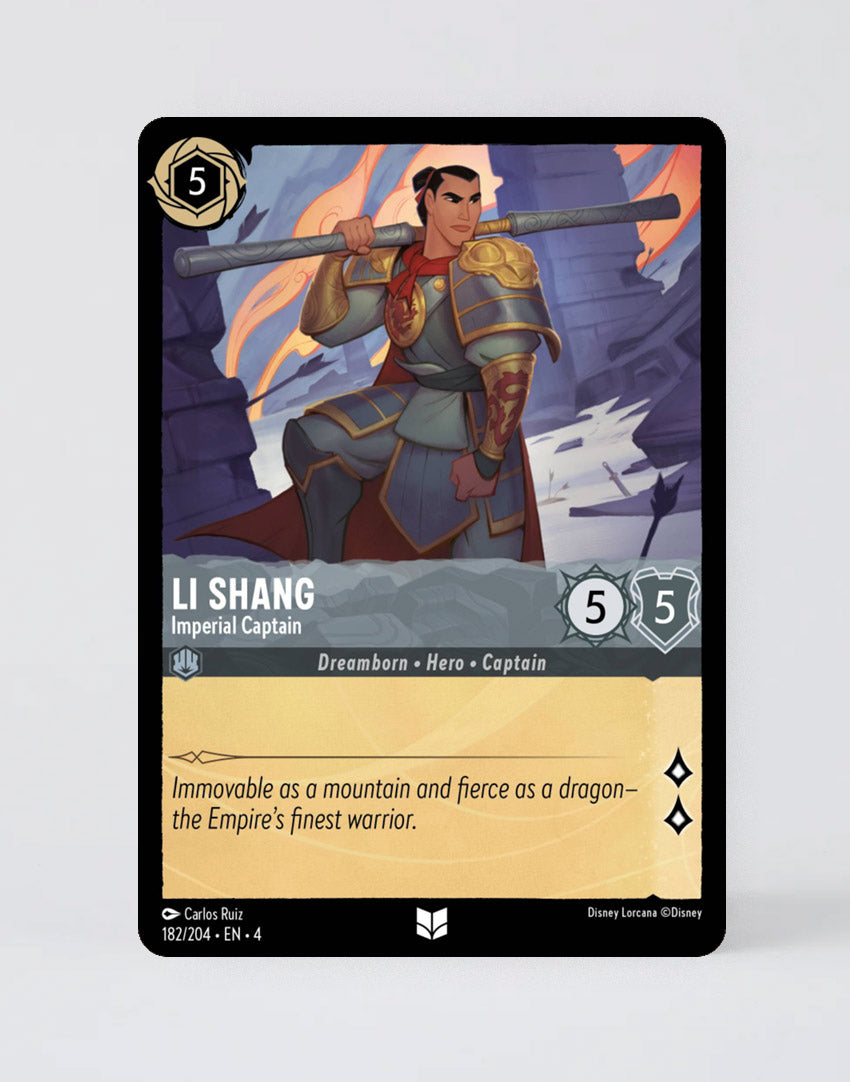 Li Shang - Imperial Captain - FOIL