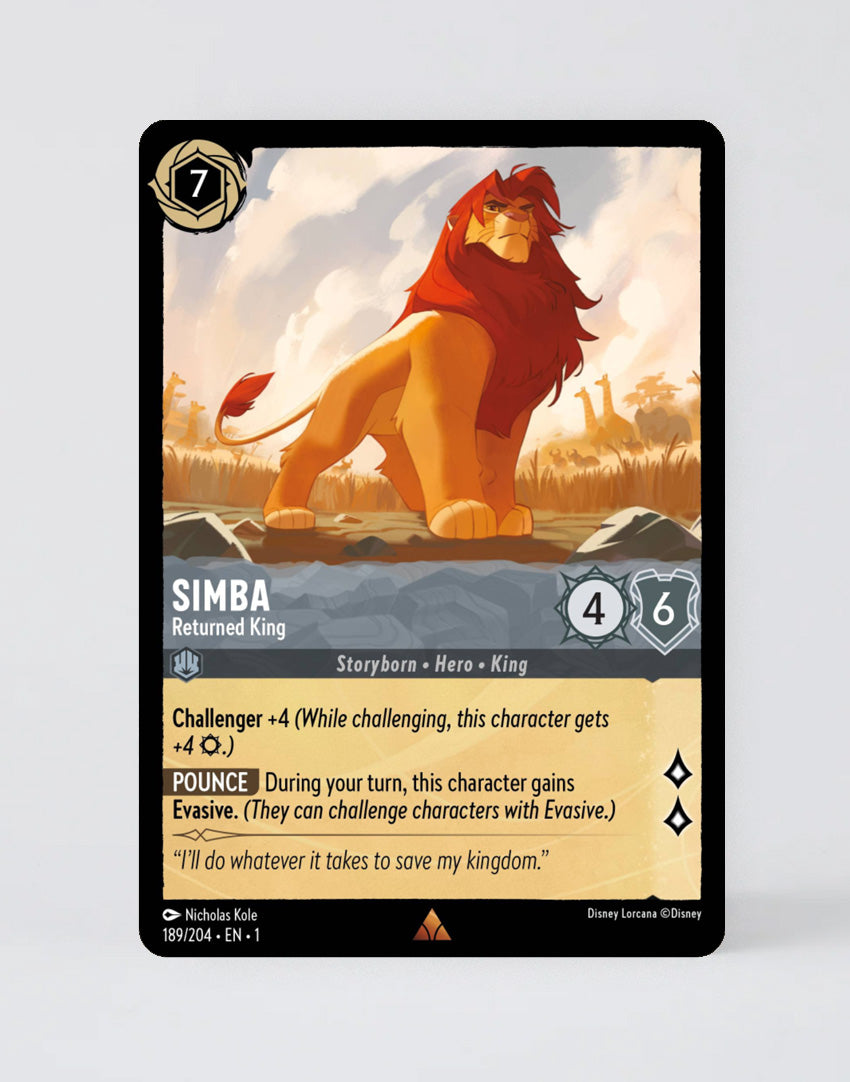 Simba - Returned King - FOIL