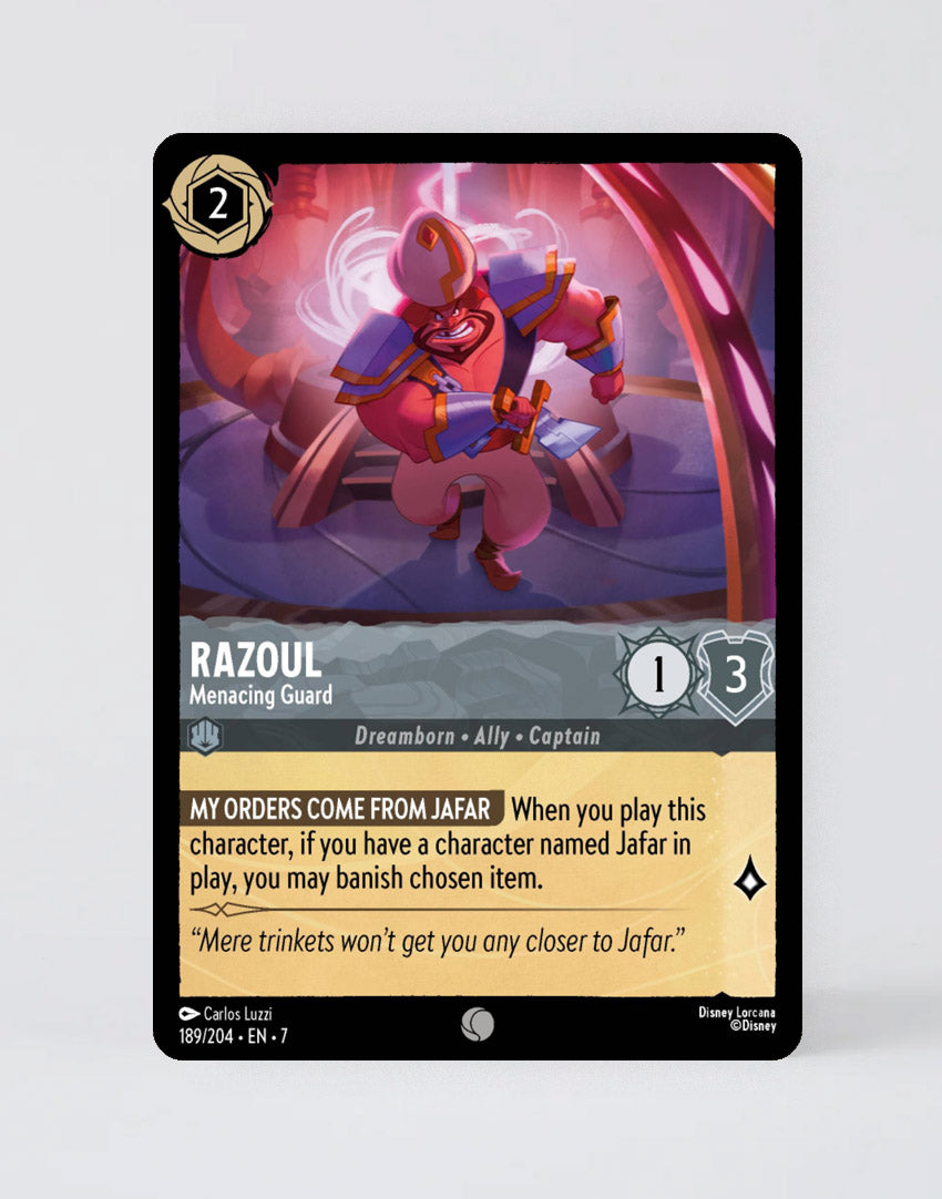 Razoul - Menacing Guard