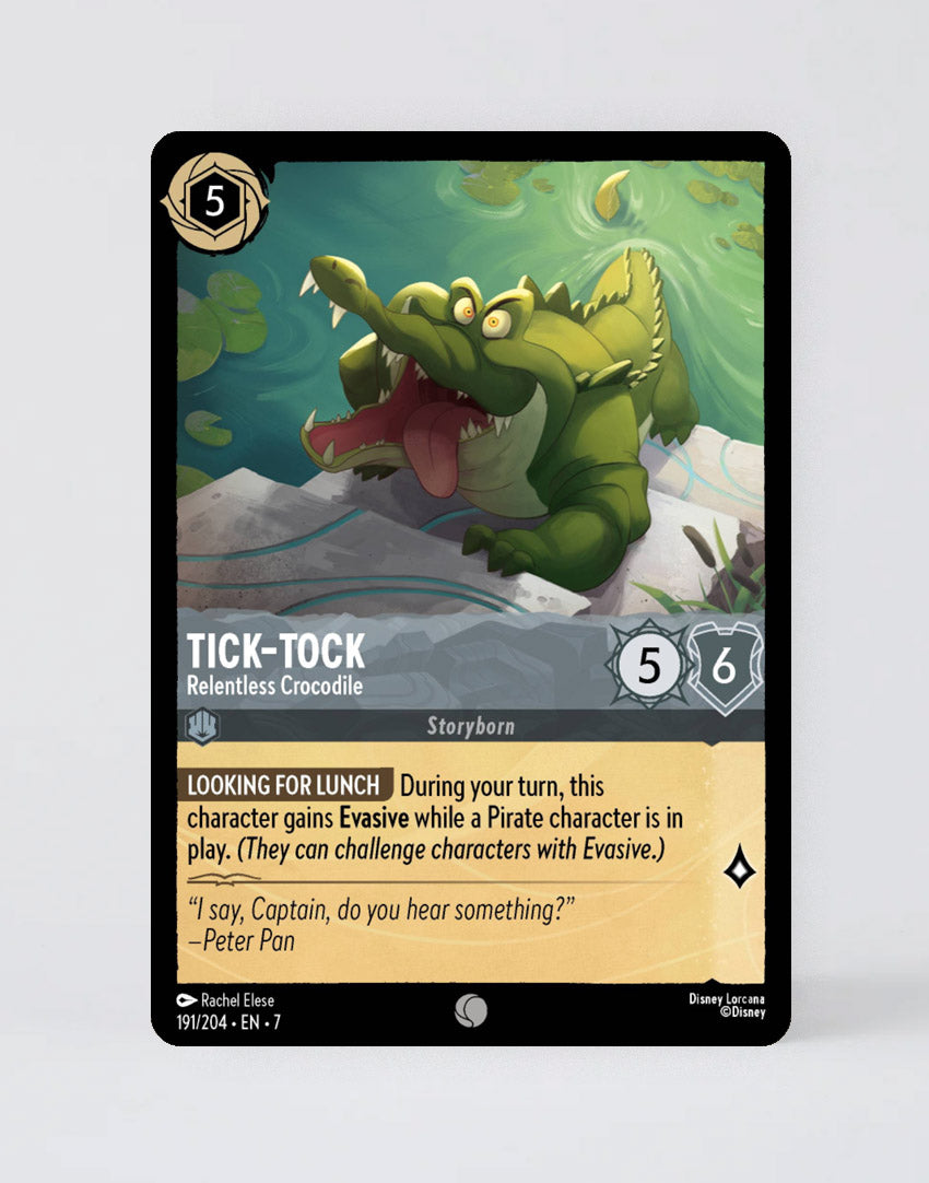 Tick‐Tock - Relentless Crocodile - FOIL
