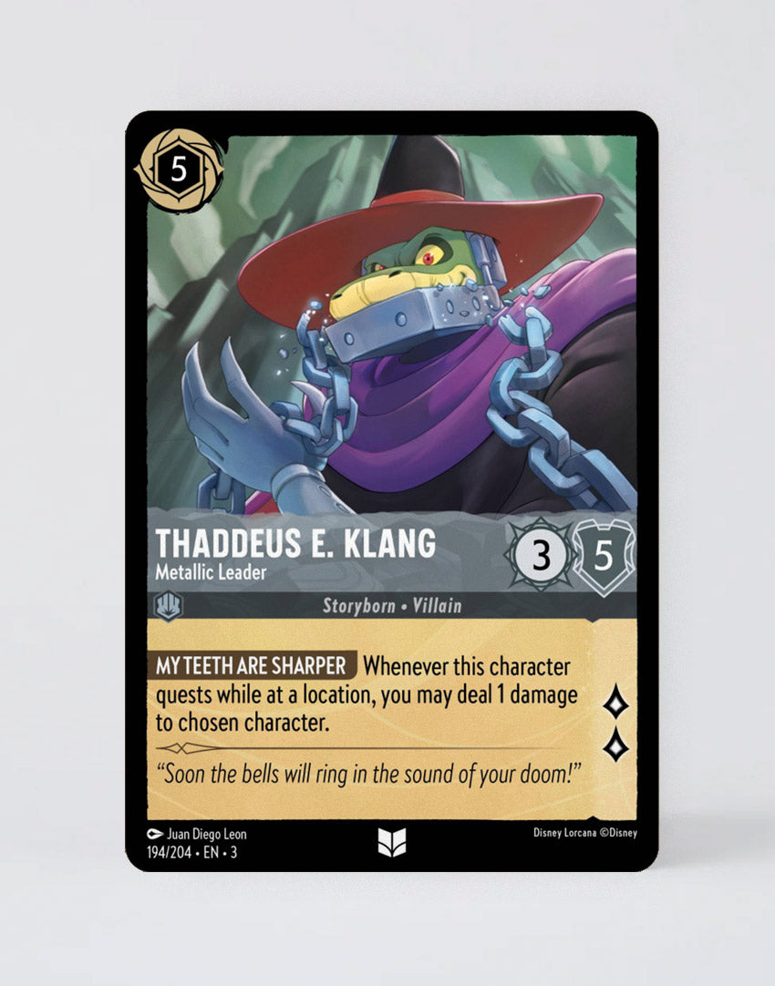 Thaddeus E. Klang - Metallic Leader - FOIL