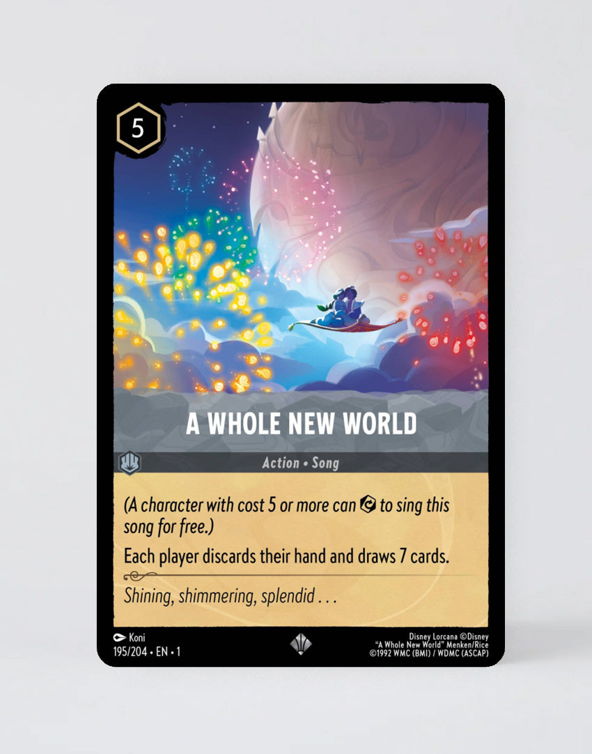 A Whole New World