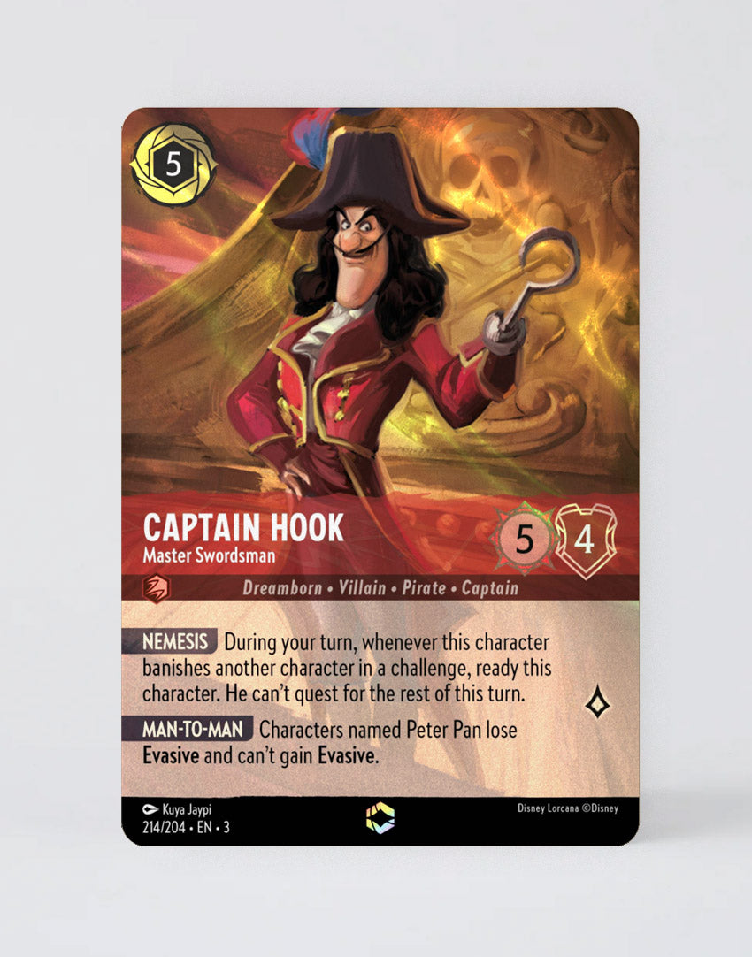 Captain Hook - Master Swordsman - ENCHANTED