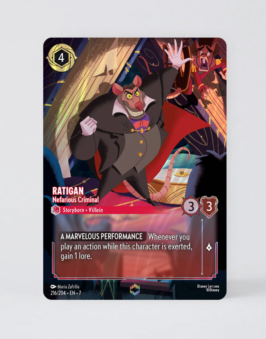 Ratigan - Nefarious Criminal - ENCHANTED