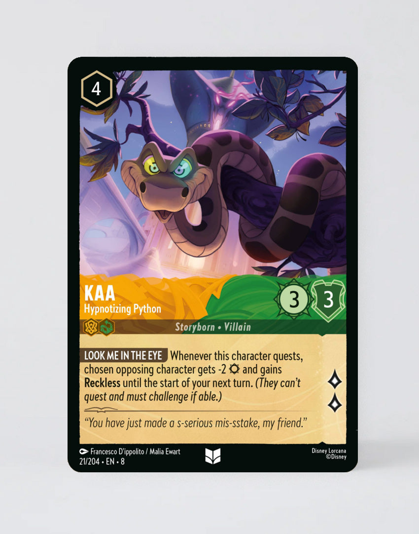 Kaa - Hypnotizing Python