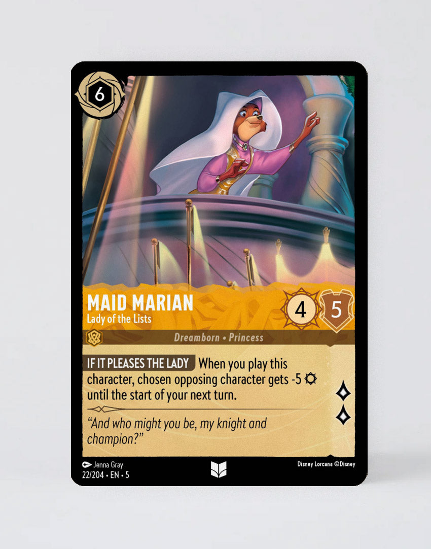 Maid Marian - Lady of the Lists