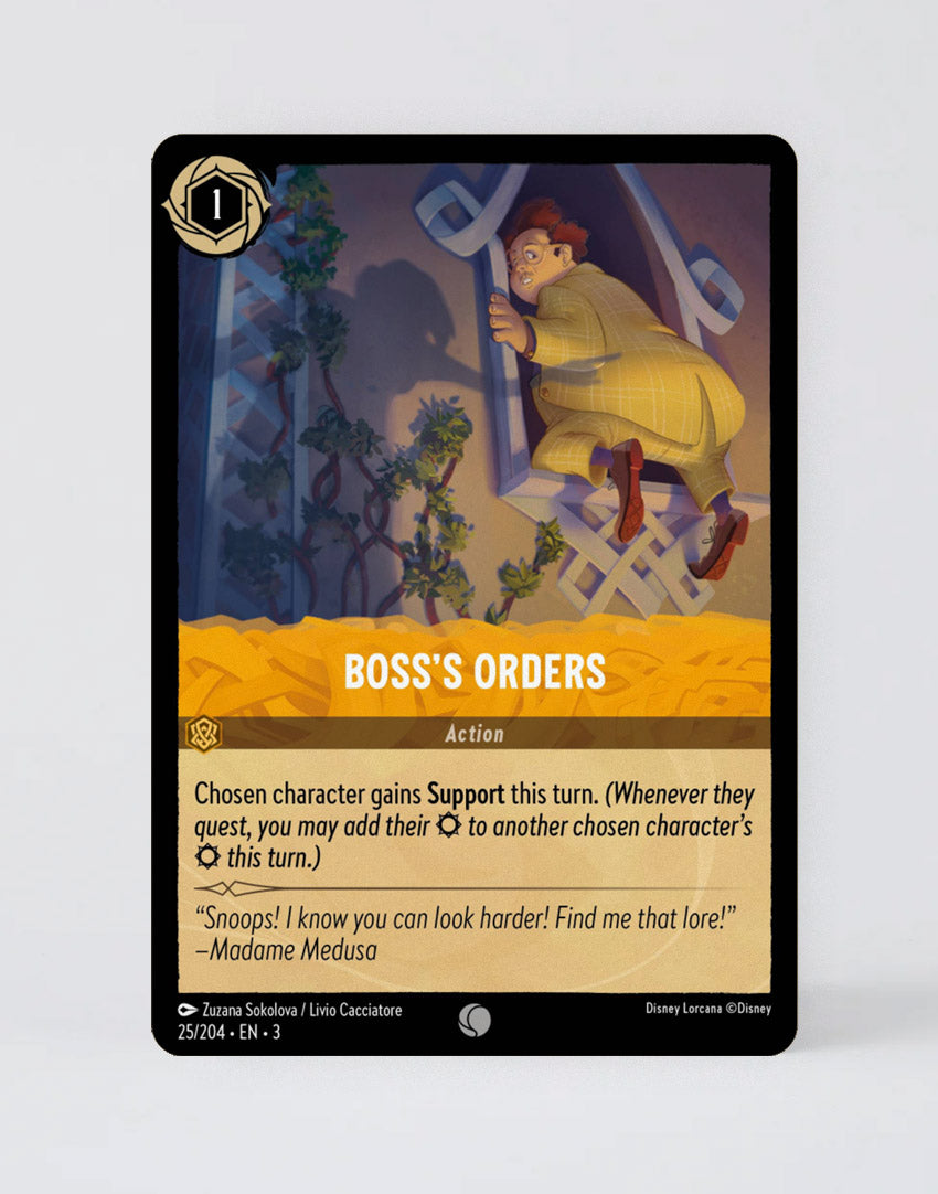 Boss's Orders - FOIL