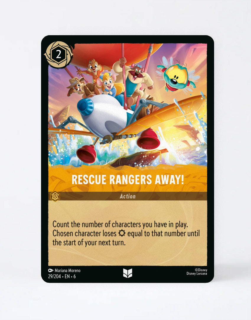 Rescue Rangers Away!