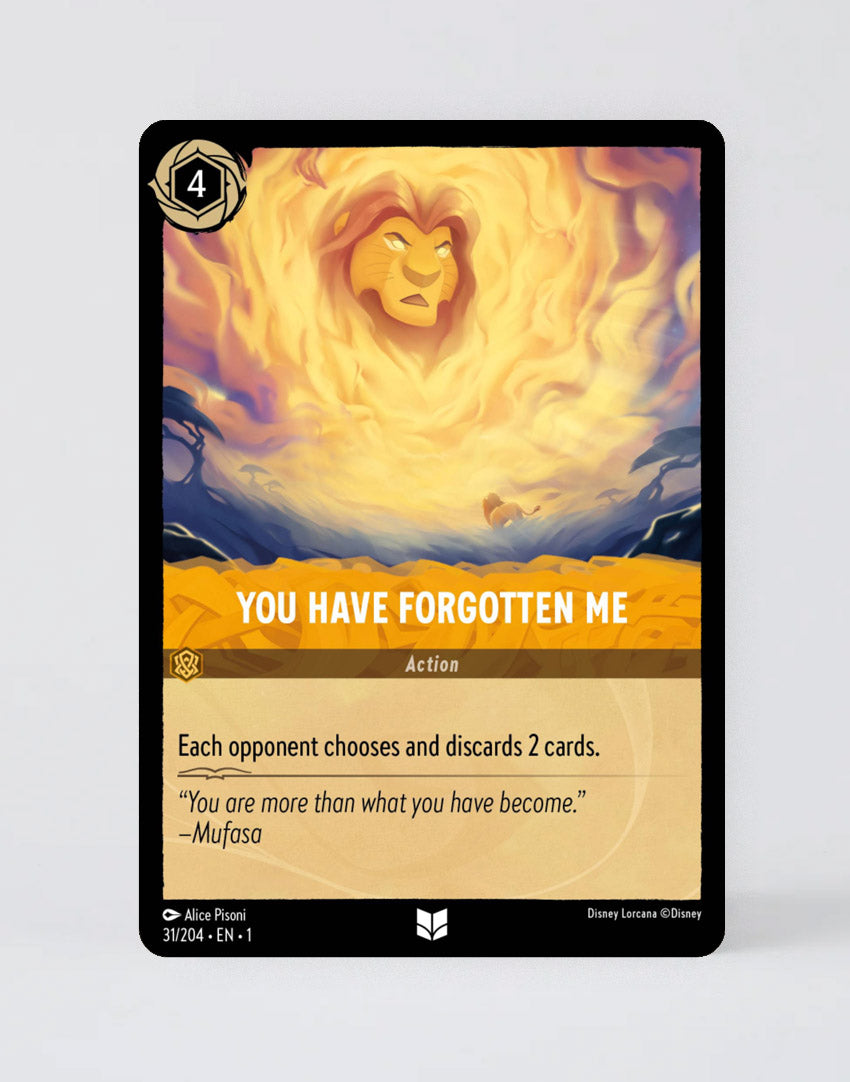 You Have Forgotten Me