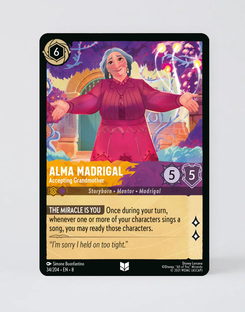 Alma Madrigal - Accepting Grandmother