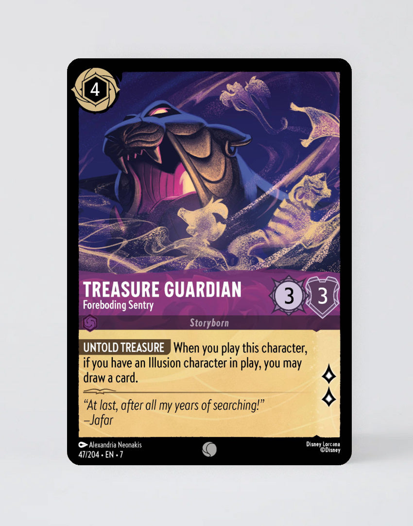 Treasure Guardian - Foreboding Sentry - FOIL