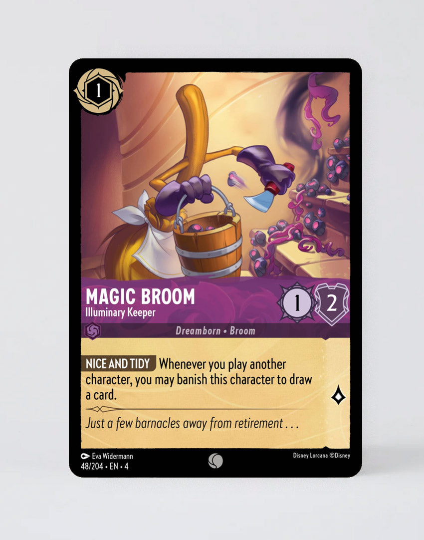 Magic Broom - Illuminary Keeper - FOIL