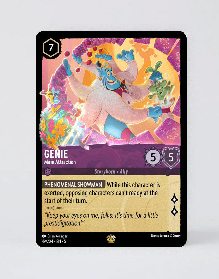 Genie - Main Attraction