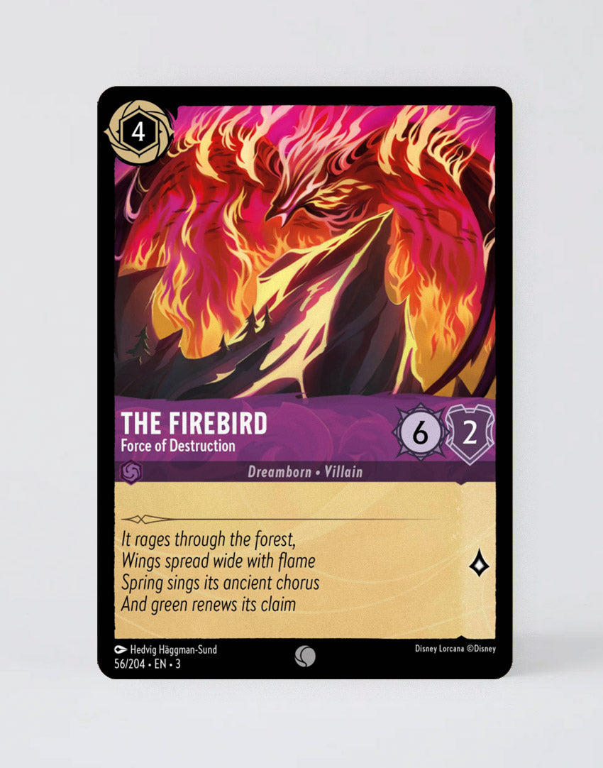 The Firebird - Force of Destruction - FOIL