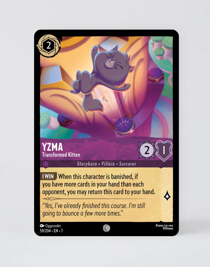 Yzma - Transformed Kitten