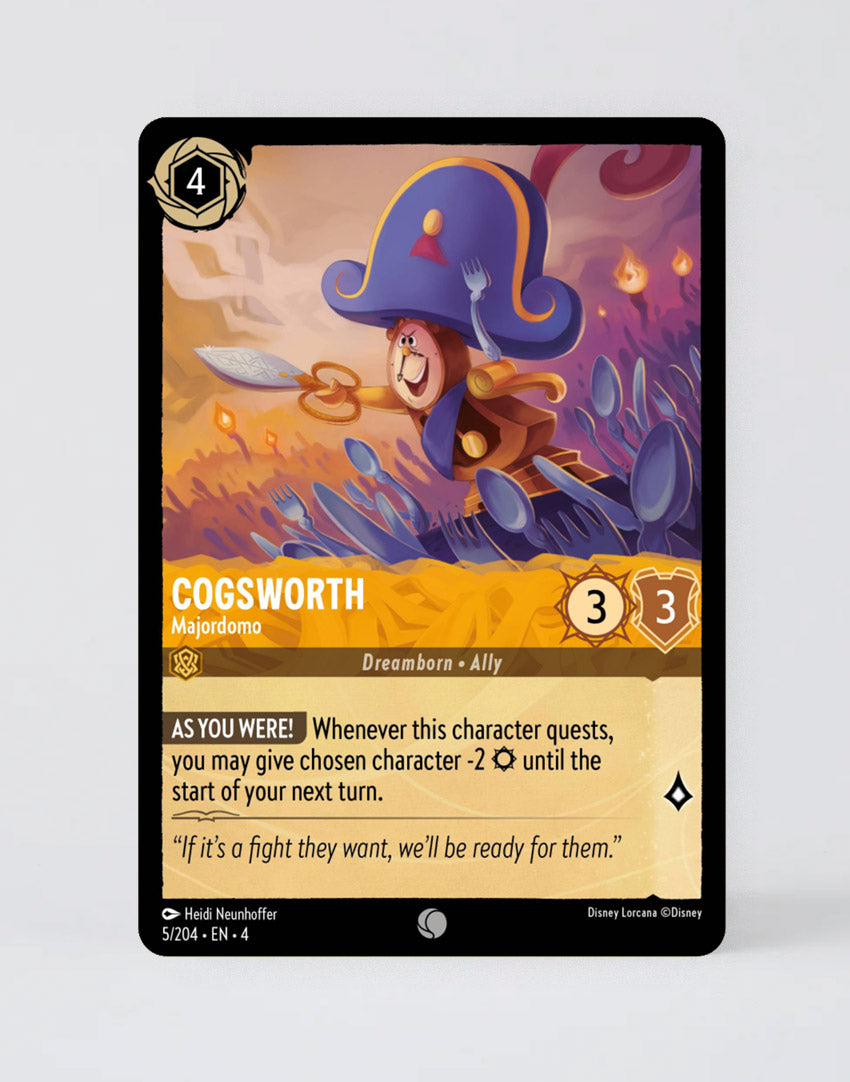 Cogsworth - Majordomo