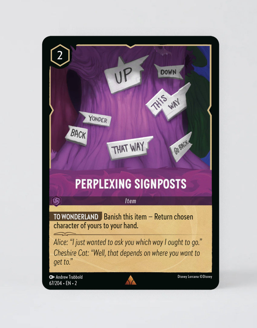 Perplexing Signposts