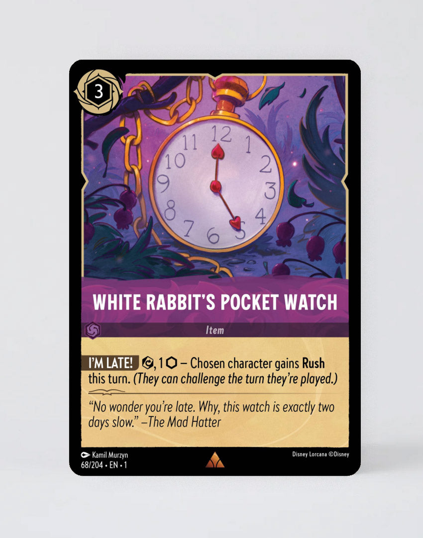 White Rabbit's Pocket Watch - FOIL