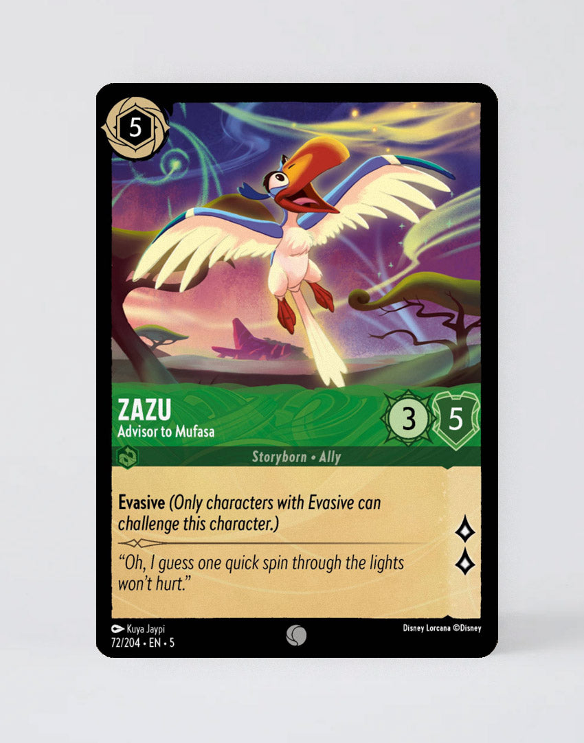 Zazu - Advisor to Mufasa