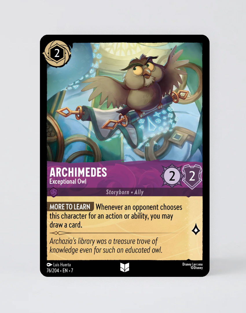 Archimedes - Exceptional Owl - FOIL