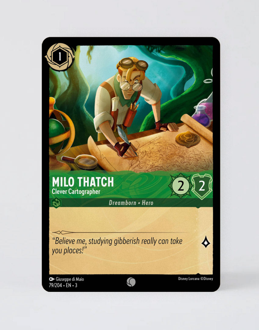 Milo Thatch - Clever Cartographer